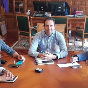 Rivero se reúne con el alcalde de Palencia y cargos electos de Ciudadanos en la provincia