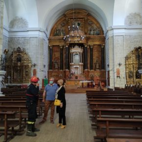 Cs traslada su apoyo al Ayuntamiento de Ampudia tras el incendio en el monasterio de Nuestra Señora de Alconada